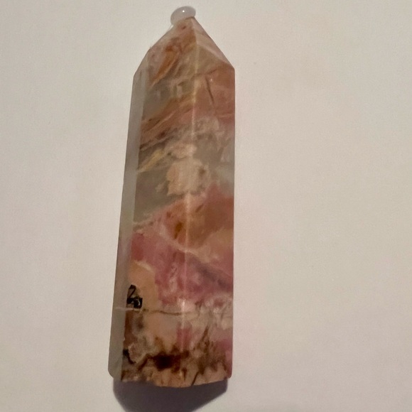 3” Rhodonite Crystal Tower - Picture 4 of 5